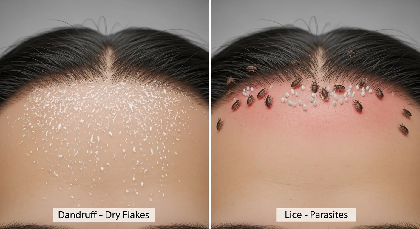 Dandruff or Lice – What’s the Difference and Which Term to Use?