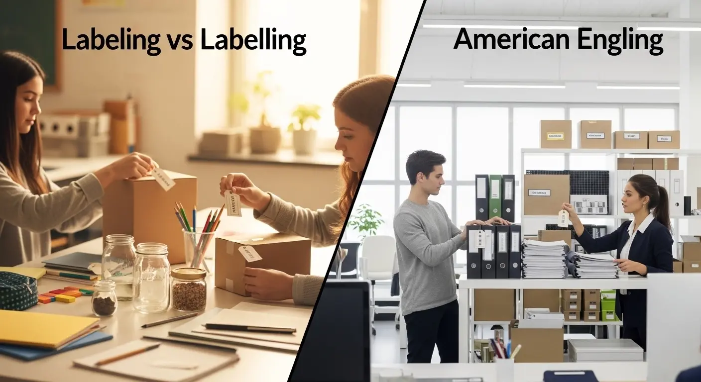 Labeling or Labelling: Meaning, Difference, and Correct Usage