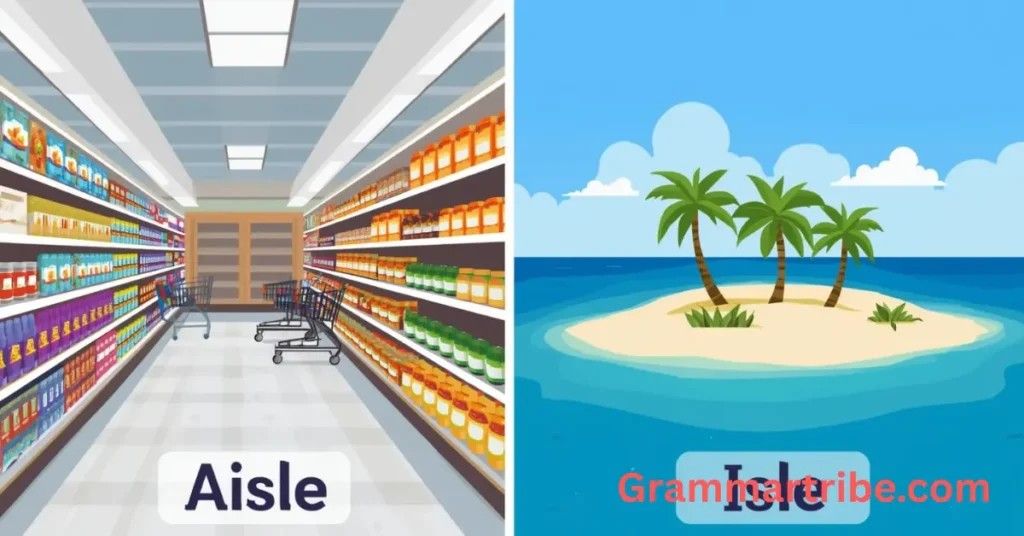 Aisle or Isle