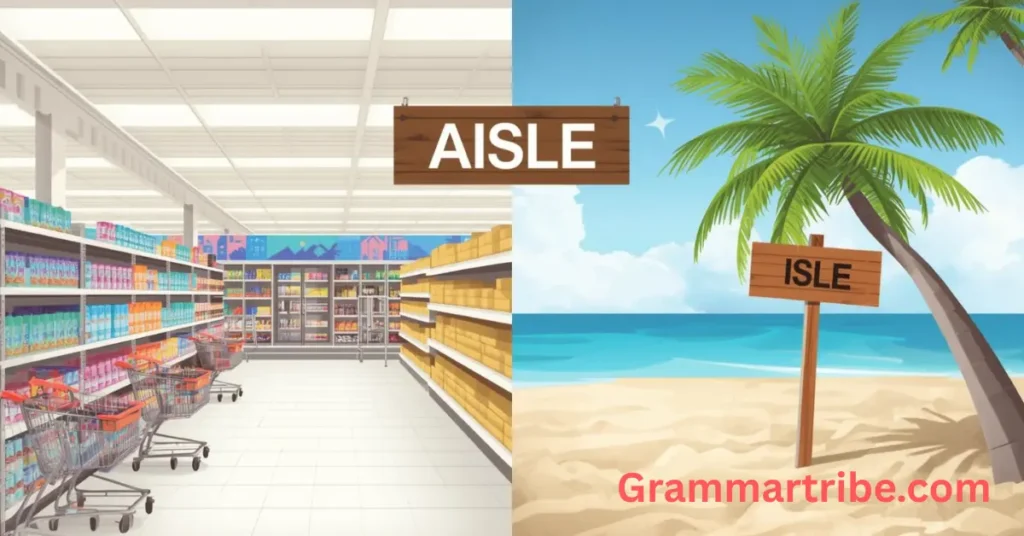 Aisle or Isle