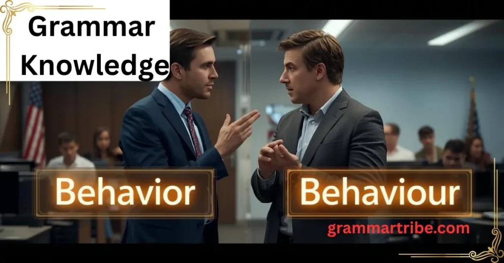 Behavior or Behaviour