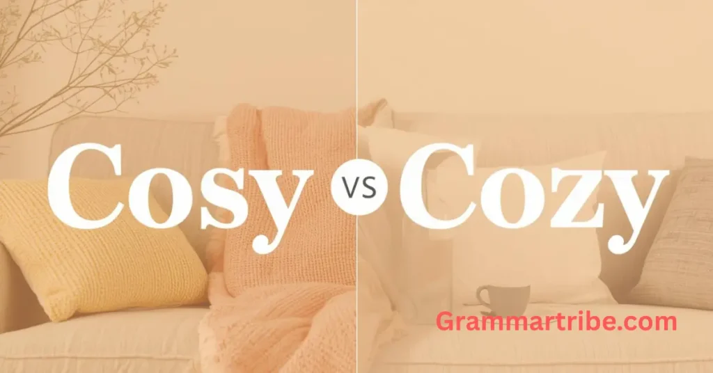 Cosy or Cozy
