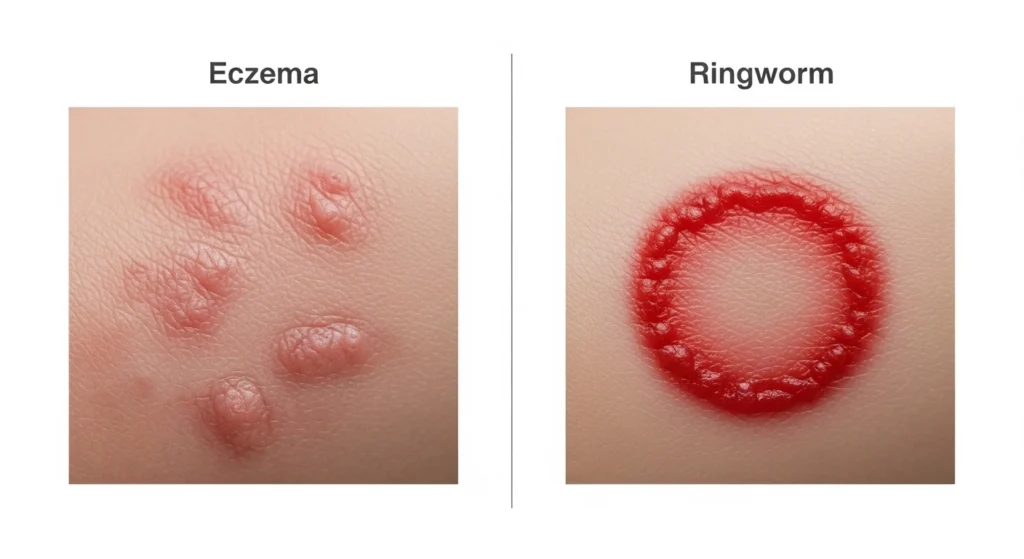 eczema or ringworm