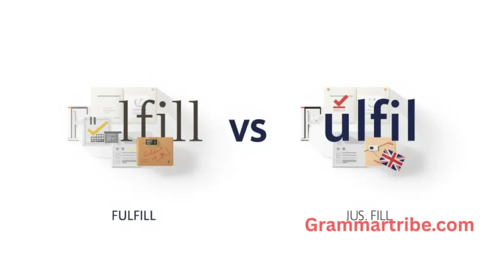 Fulfill or Fulfil