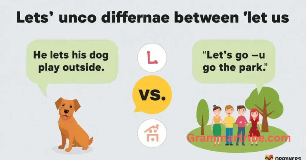Lets or Let’s
