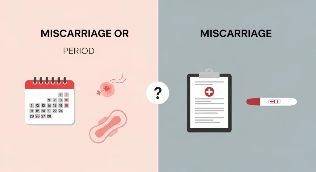 Miscarriage or Period