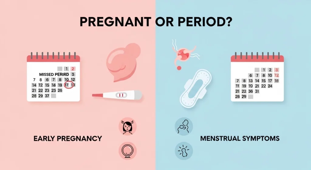 Pregnant or Period