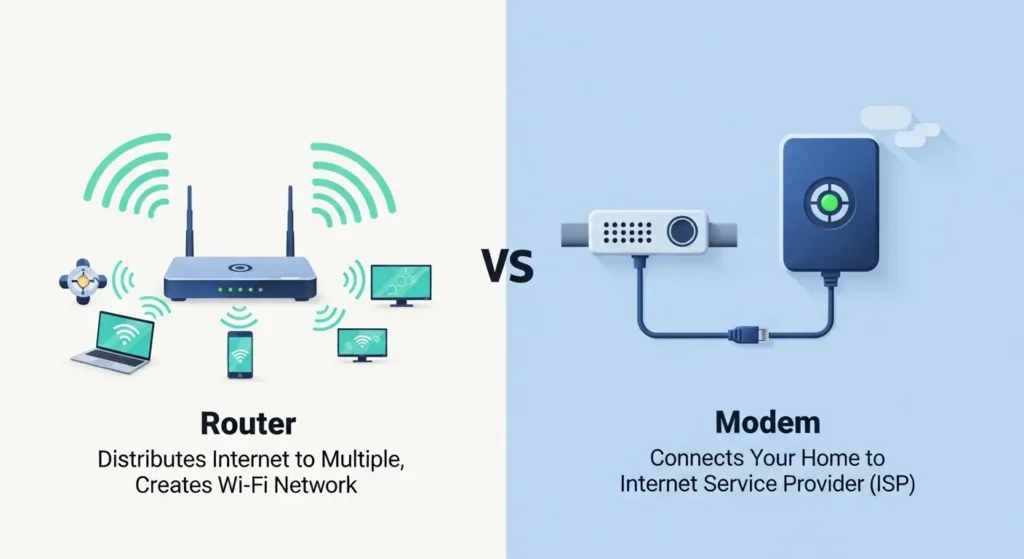 router or modem
