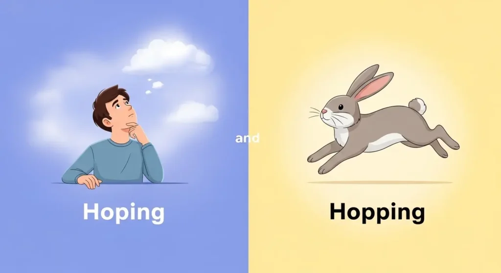 Hoping or Hopping