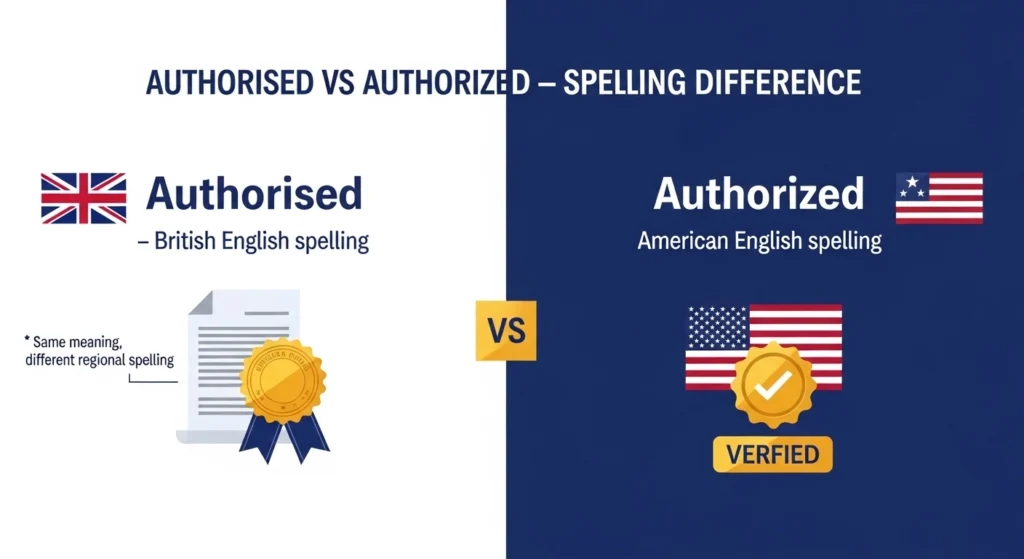 Authorised or Authorized