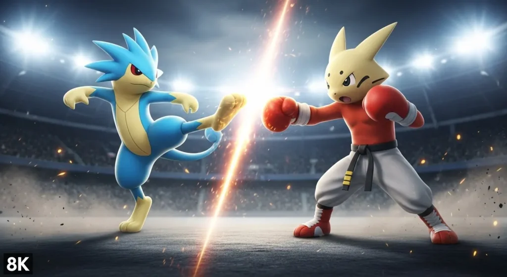 Hitmonlee or Hitmonchan