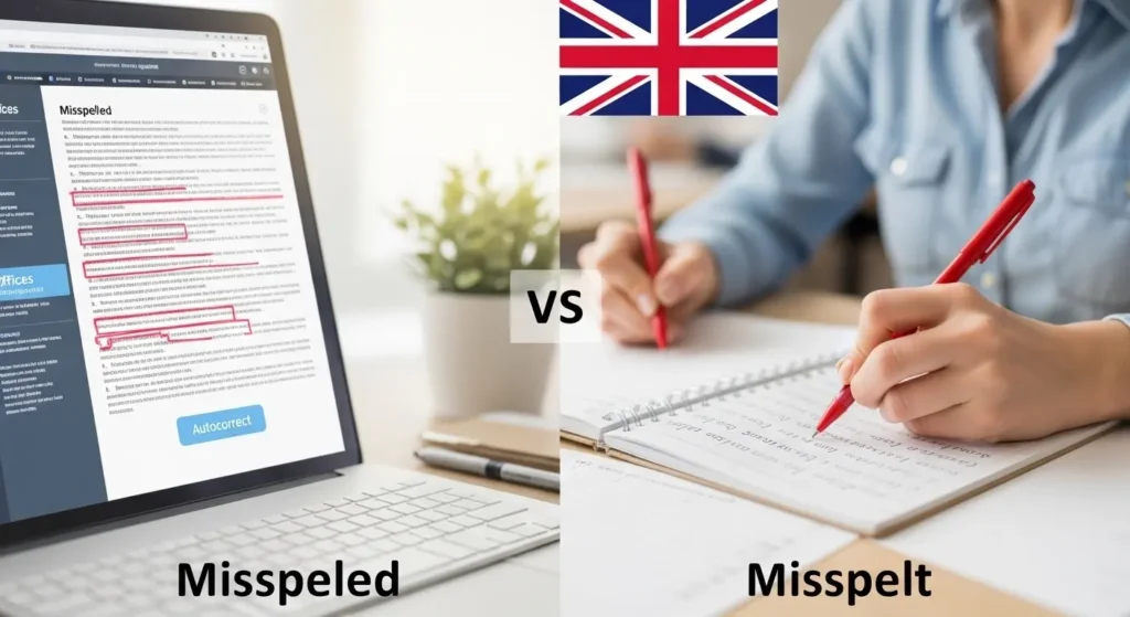 Misspelled or Misspelt