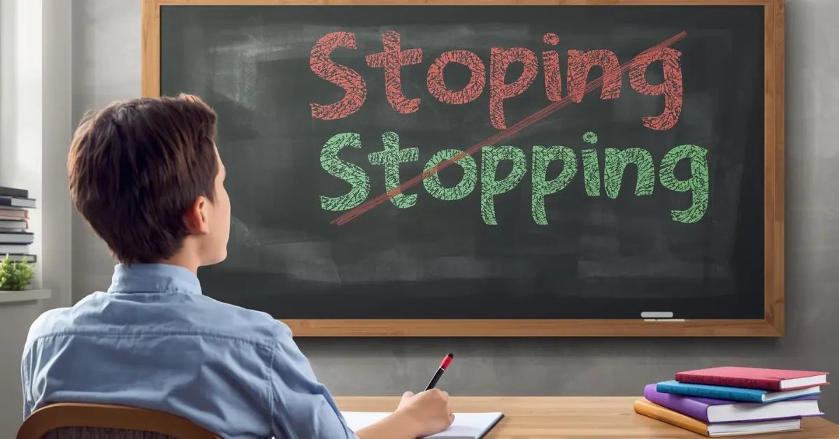 Stoping or Stopping: Which Spelling Is Correct?