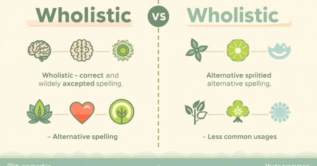 Wholistic or Holistic