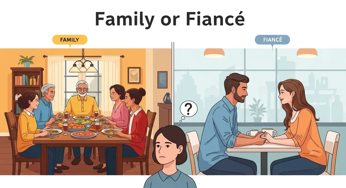 Family or Fiancé