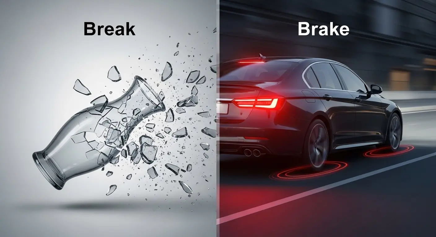 Break or Brake: What’s the Difference?