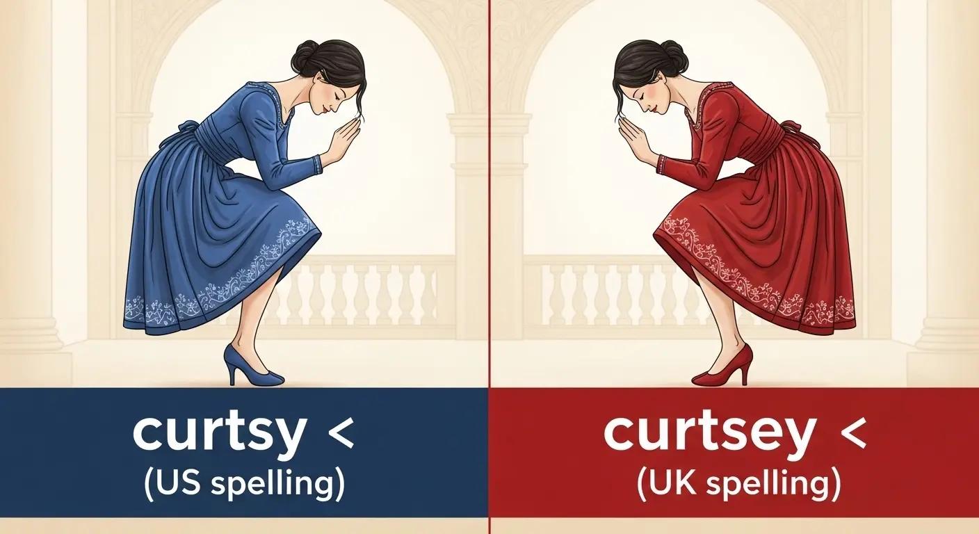 Curtsy or Curtsey