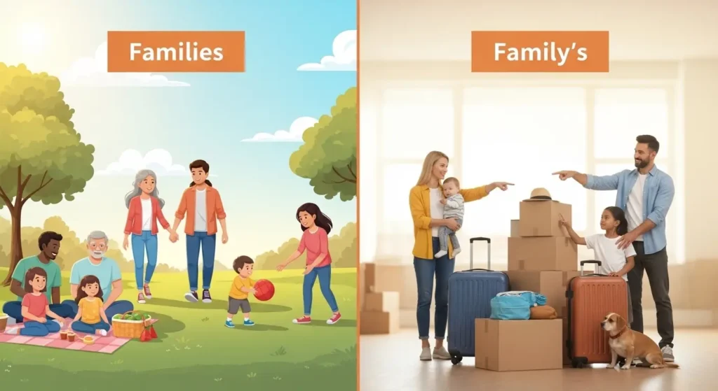 Families or Family’s