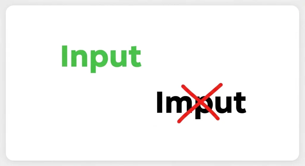 Input or Imput