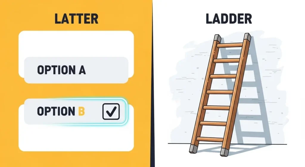 Latter or Ladder
