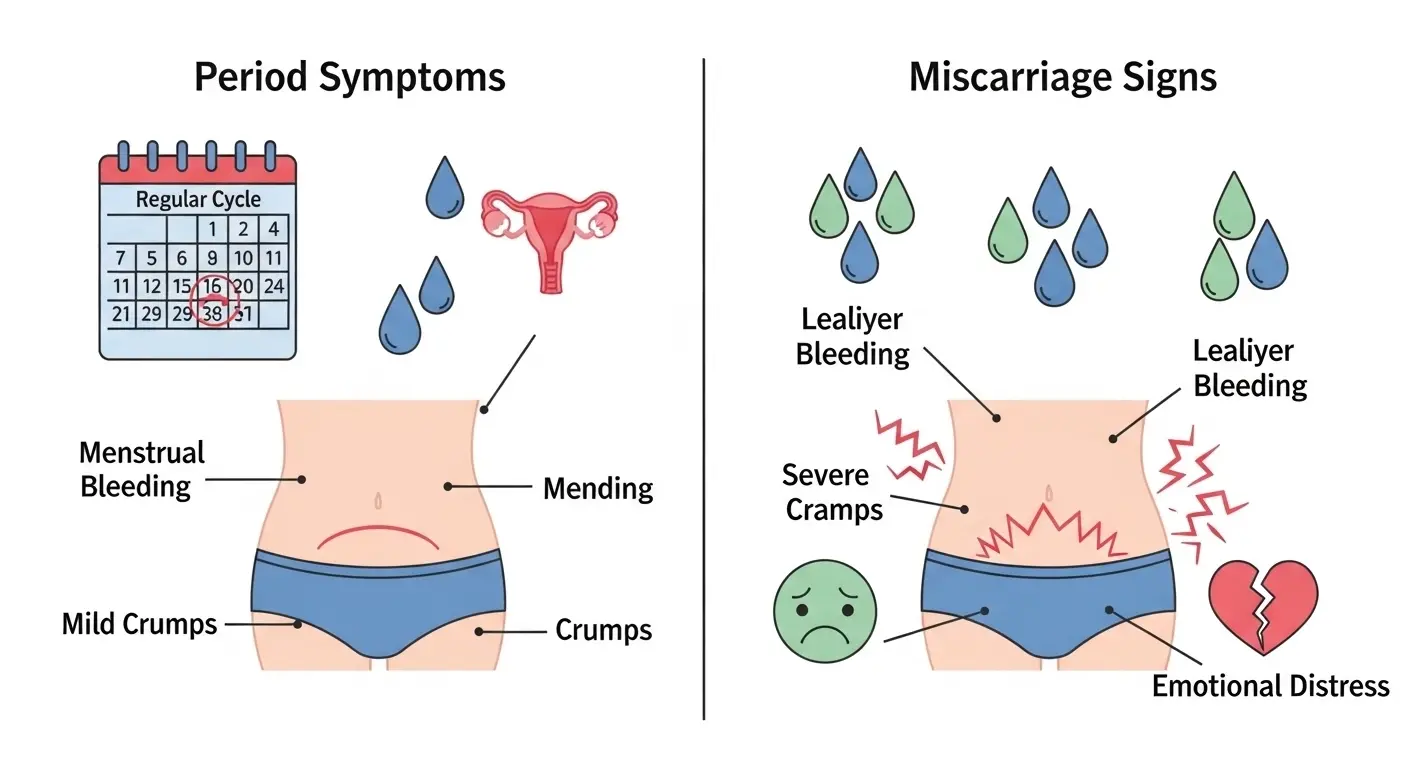 Miscarriage or Period