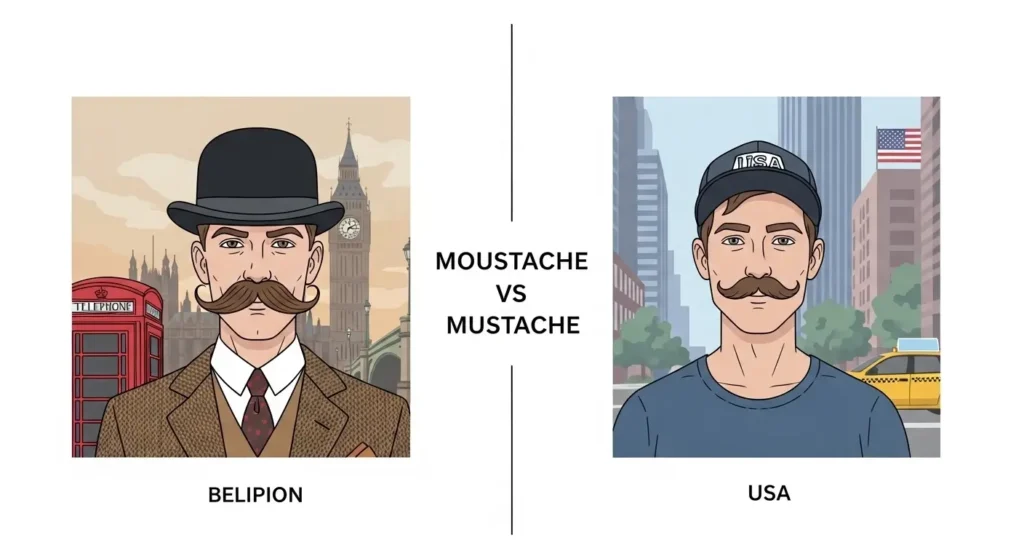 Moustache or Mustache