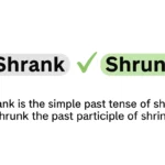 Shrank or Shrunk