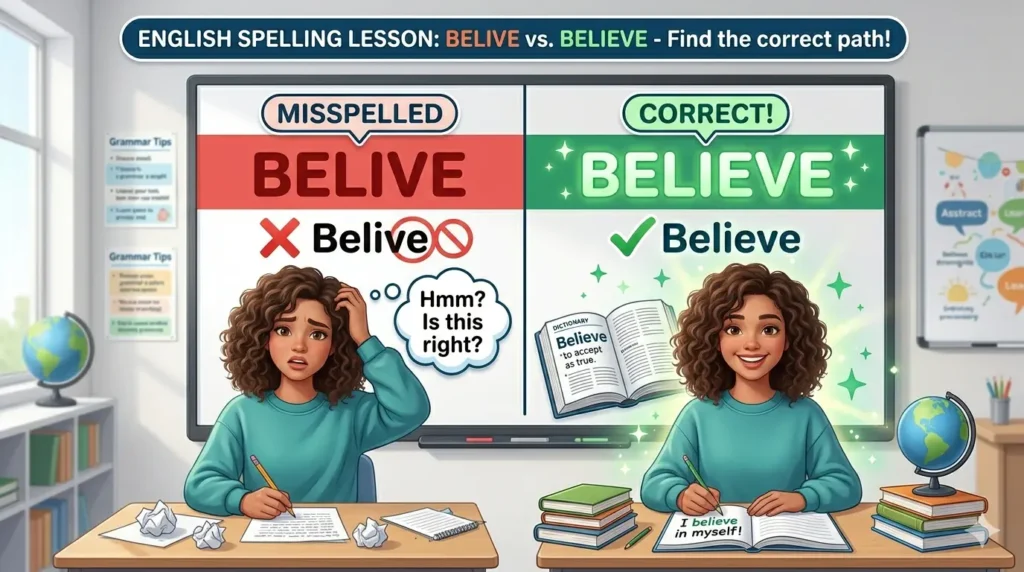 Belive or Believe