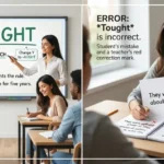 Taught or Tought