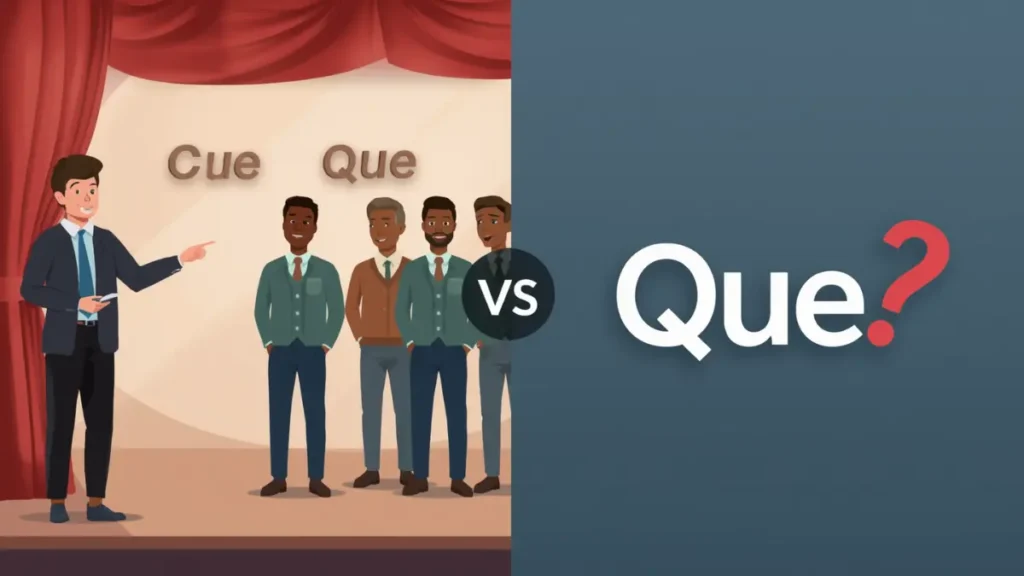 Cue or Que