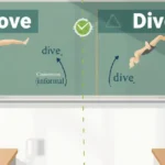 Dove or Dived