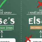 Elses or Else’s