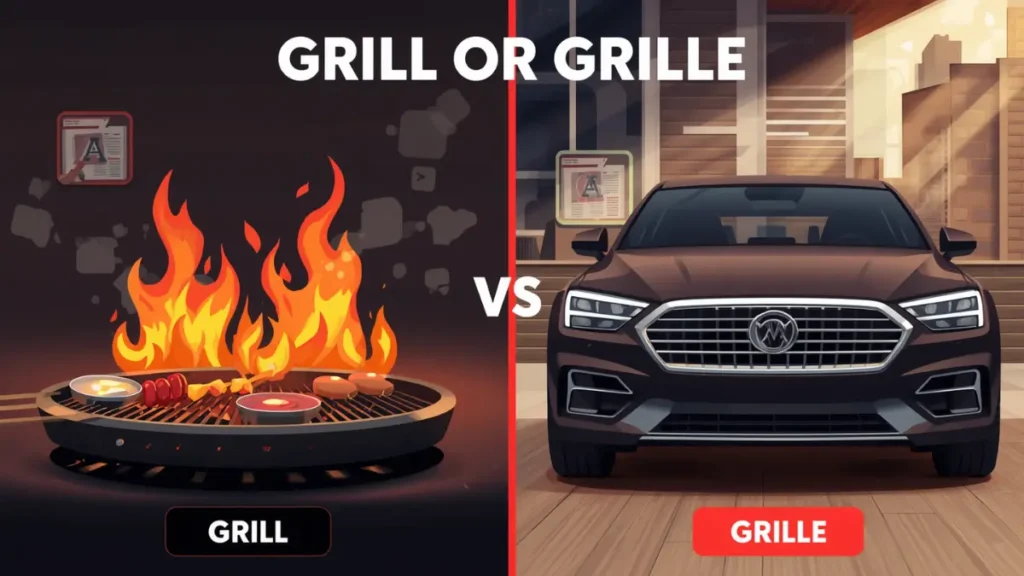 Grill or Grille