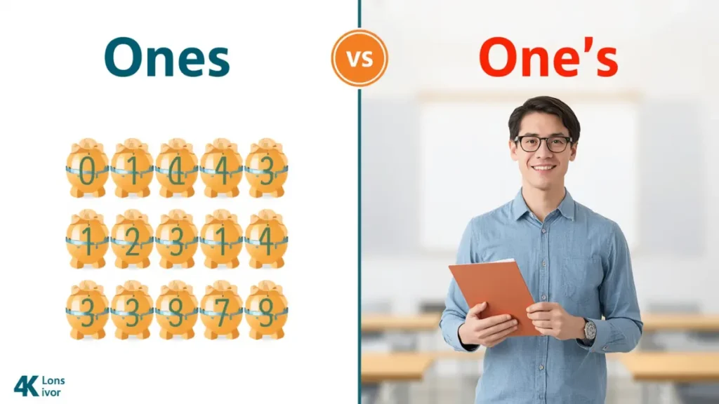 Ones or One’s