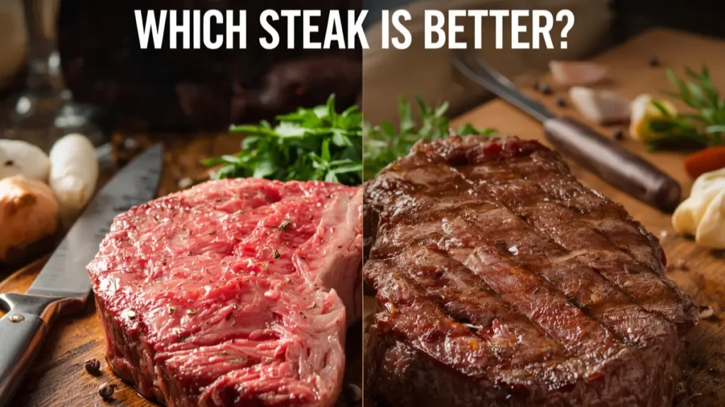 Sirloin or Ribeye