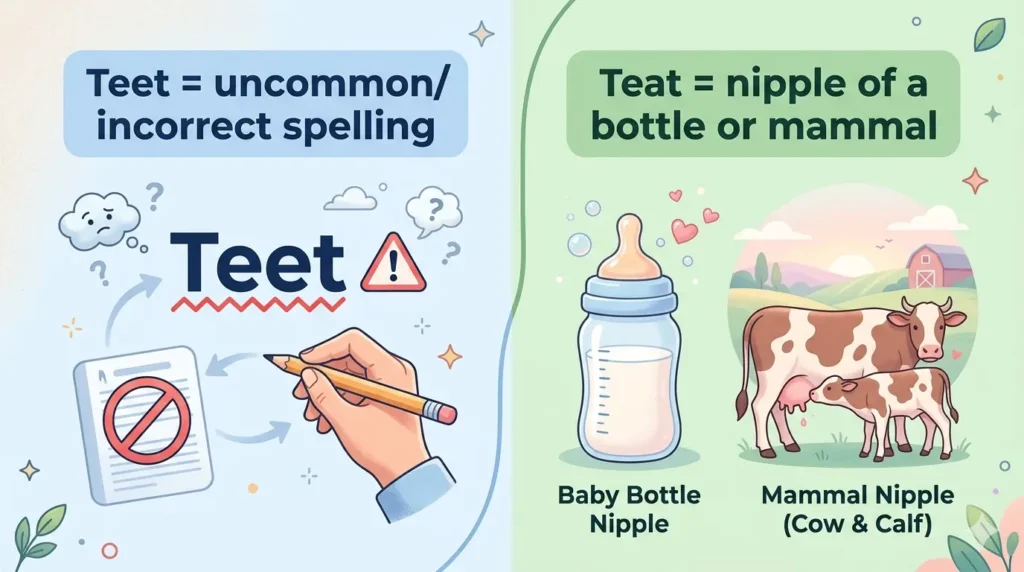 Teet or Teat
