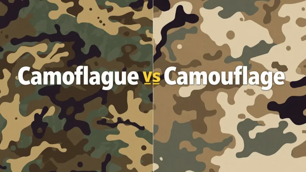 Camoflauge or Camouflage