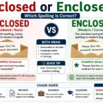 Inclosed or Enclosed
