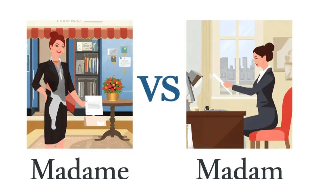 Madame or Madam